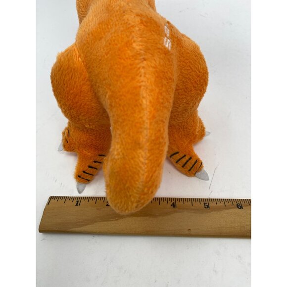 Spiceworks Spice Rex 8” Orange Dinosaur Plush IT Professional Mascot Toy - Picture 9 of 9